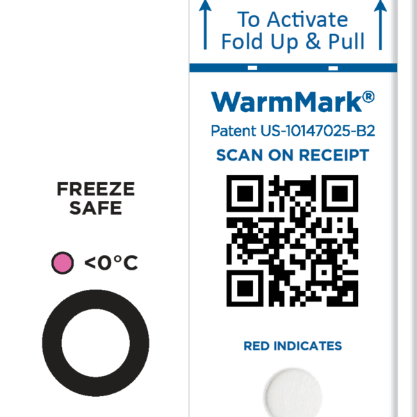 SpotSee Cold Chain Complete Logistics Temperature Indicator