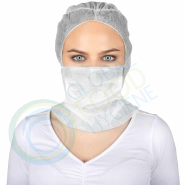 GFH White Astrocap with 2-layer Mask-42-CM