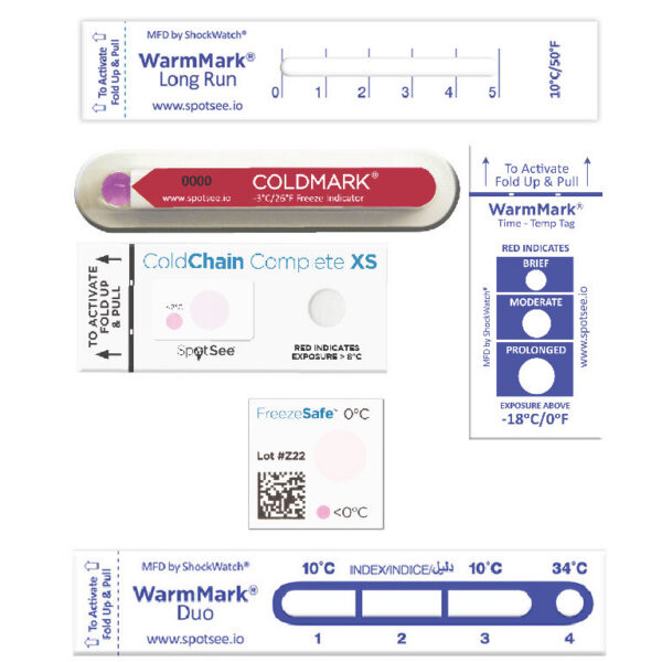 Transportovervåking for temperatur, støt og tilt