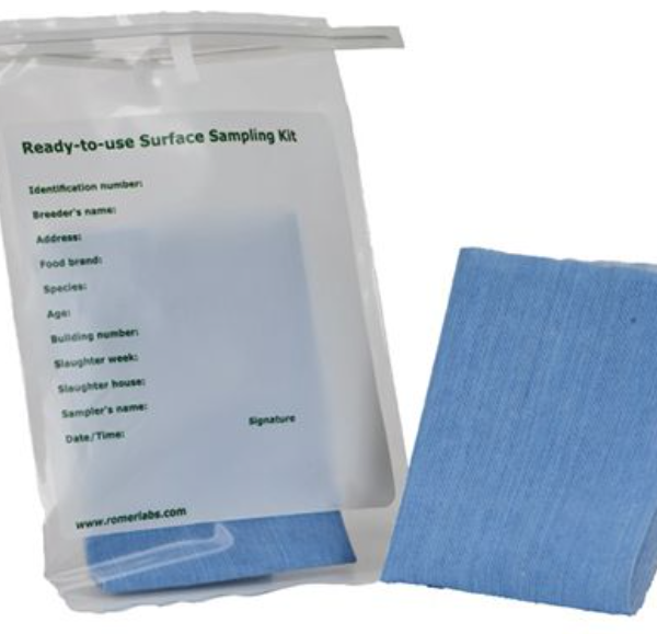 Romer Labs Surface fabric swab, 200 stk pr eske