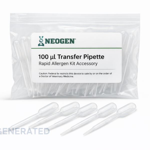 Neogen 100 μl TRANSFER PIPETTE - Rapid Allergen Kit Accessory