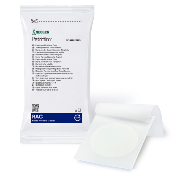 Neogen Petrifilm Rapid Aerobic Count Plate (RAC)