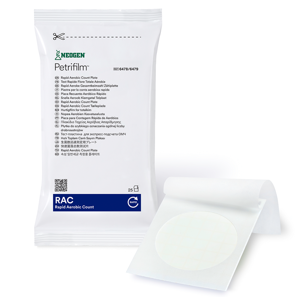 Neogen Petrifilm Rapid Aerobic Count Plate (RAC)
