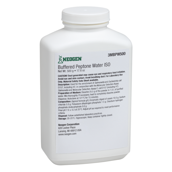 Neogen Buffered Peptone Water Broth ISO, 500 g