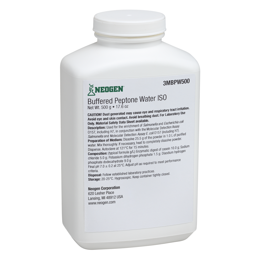 Neogen Buffered Peptone Water Broth ISO, 500 g